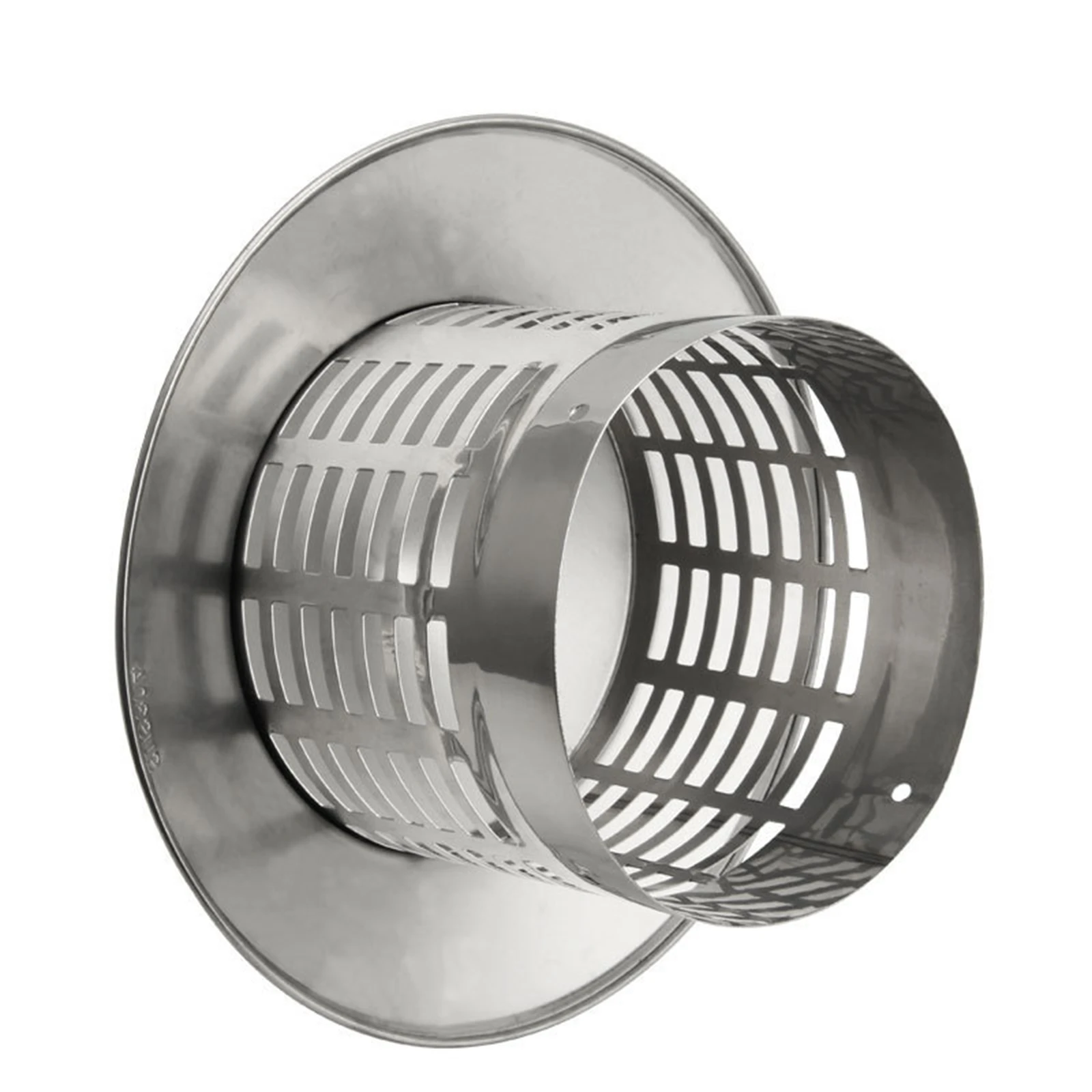 304 Umbrella Chimney Hat Cap Ducting Pipe Rain Water Cap Waterproof Pipe Cover Fresh Air Exhaust Pipe Cap Roof Hood Pvc Pipe Cap