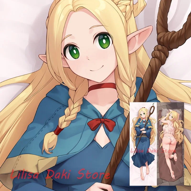 Dakimakura Anime Marcille Body Pillow Cover Double-Sided Print Life Size Pillowcase Gifts