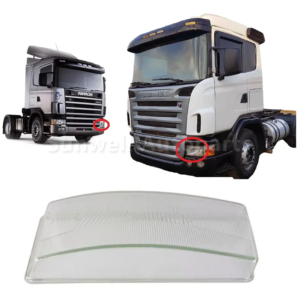 Headlamp Glass Lens FOR Scania 4-Series 94 114 124 144 164 Scania P-/G-/R-/T-Series 1446584 1349780 1349782 1446582 1407948