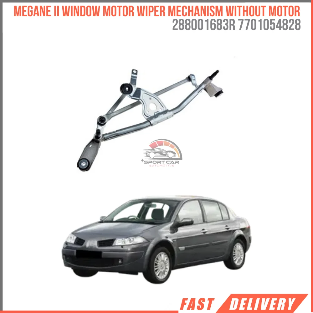 FOR MEGANE II WINDOW MOTOR WIPER MECHANISM WITHOUT MOTOR 288001683R 7701054828 REASONABLE PRICE HIGH QUALITY VEHICLE PARTS