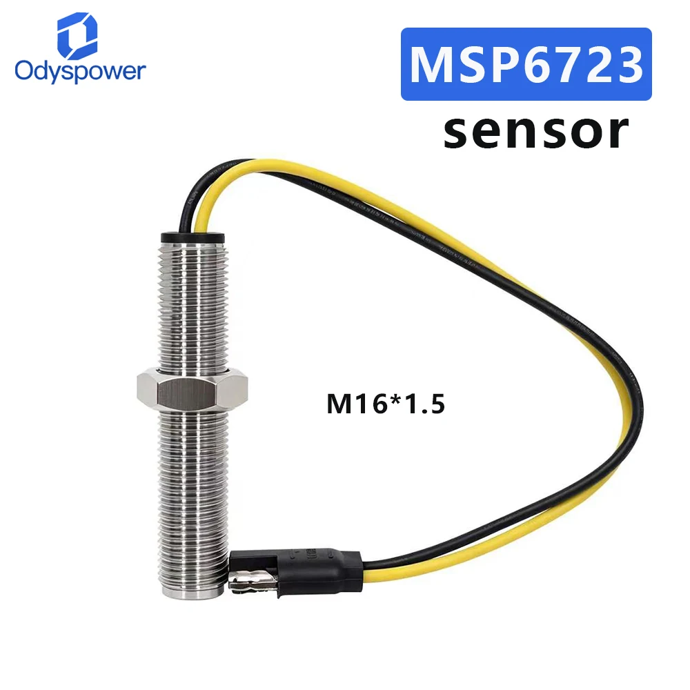 Factory Price M16*1.5 UNF Threaded Magnetic Speed Pickup Sensor MSP6714 MSP6715 MSP6723