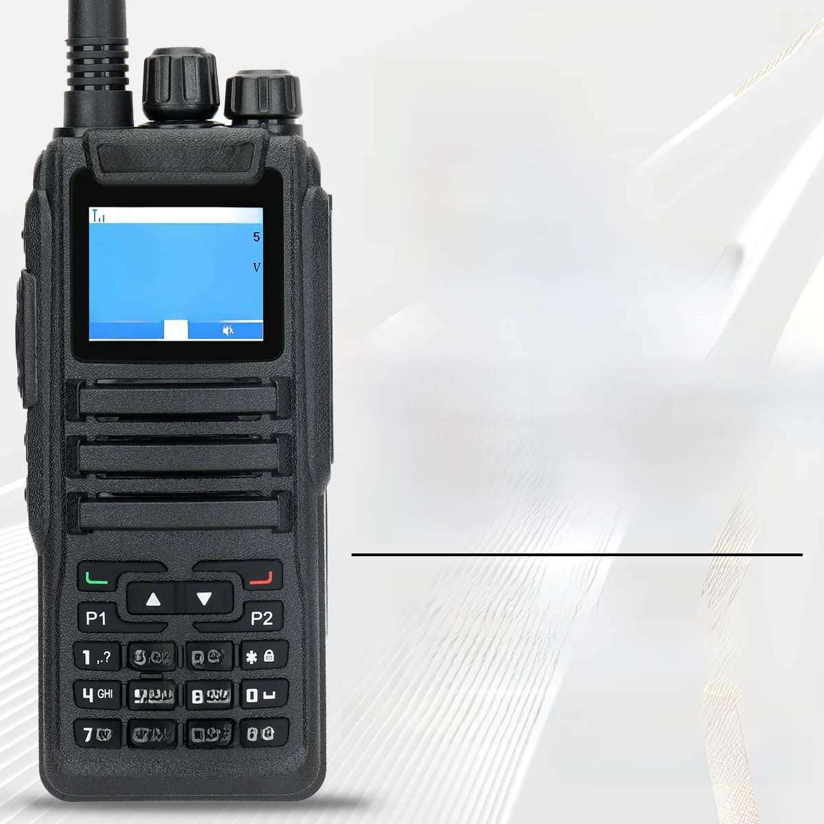 Baofeng DMR DM 1701 Digitale Walkie Talkie Dual Mode Analoge tweewegradio Open GD77 Dual Time Slot Tier 1 + 2 Hamradio DR 1801 - afbeelding 2