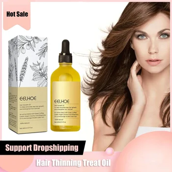 Natürliches Haarwuchs öl Rosmarin Anti Haarausfall nachwachsen feuchtigkeit spendende Reparatur Anti Kahlheit schnelles Haar wachstum Serum öl für Frauen