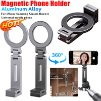 Universal Magnetic Phone Holder Travel Essentials Flexible Rotation Hands-Free Airplane Phone Mount for Phone