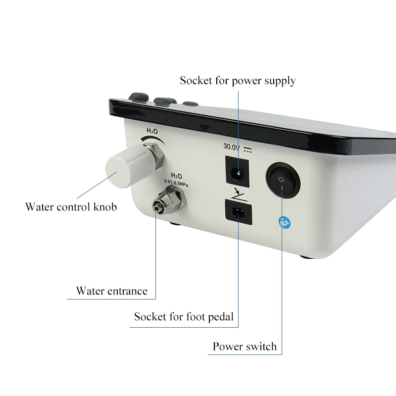 Ultrasonic Dental Scaler, Unidade de equipamentos odontológicos, Escalando Periodontia, Endodontia, Limpeza dos dentes orais, Cálculo fumaça