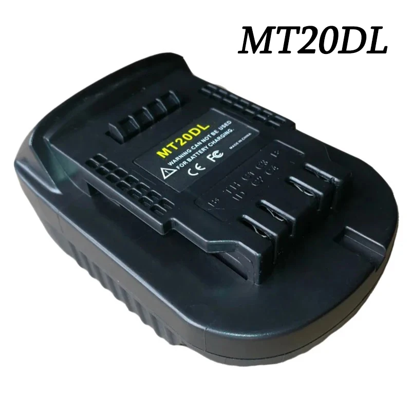 

MT20DL Battery Adapter Convert for Makita 18V Lithium Battery to for Dewalt 18V 20V Lithium Tool Battery Adapter