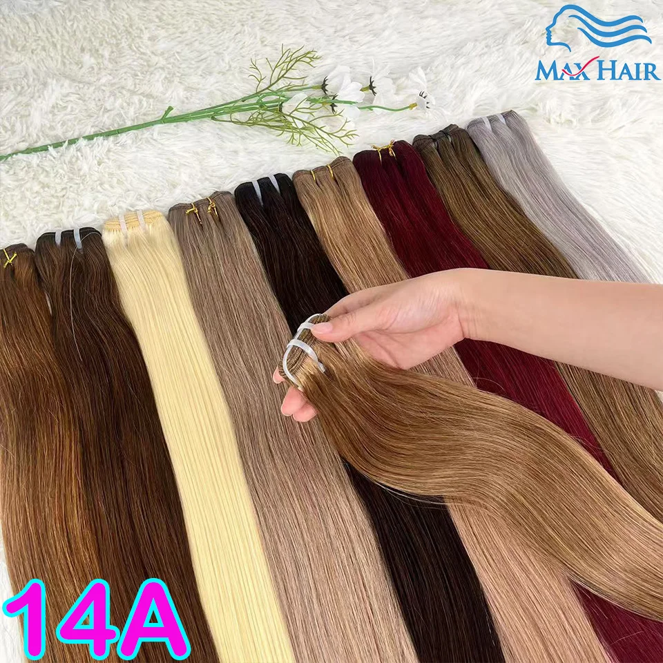 

613 Пучки человеческих волос, блондинка, 14 А, полный хвост, 16 дюймов, 613, прямые волосы, Индия, Хари, девственные волосы, плетение, наращивание волос для Wo