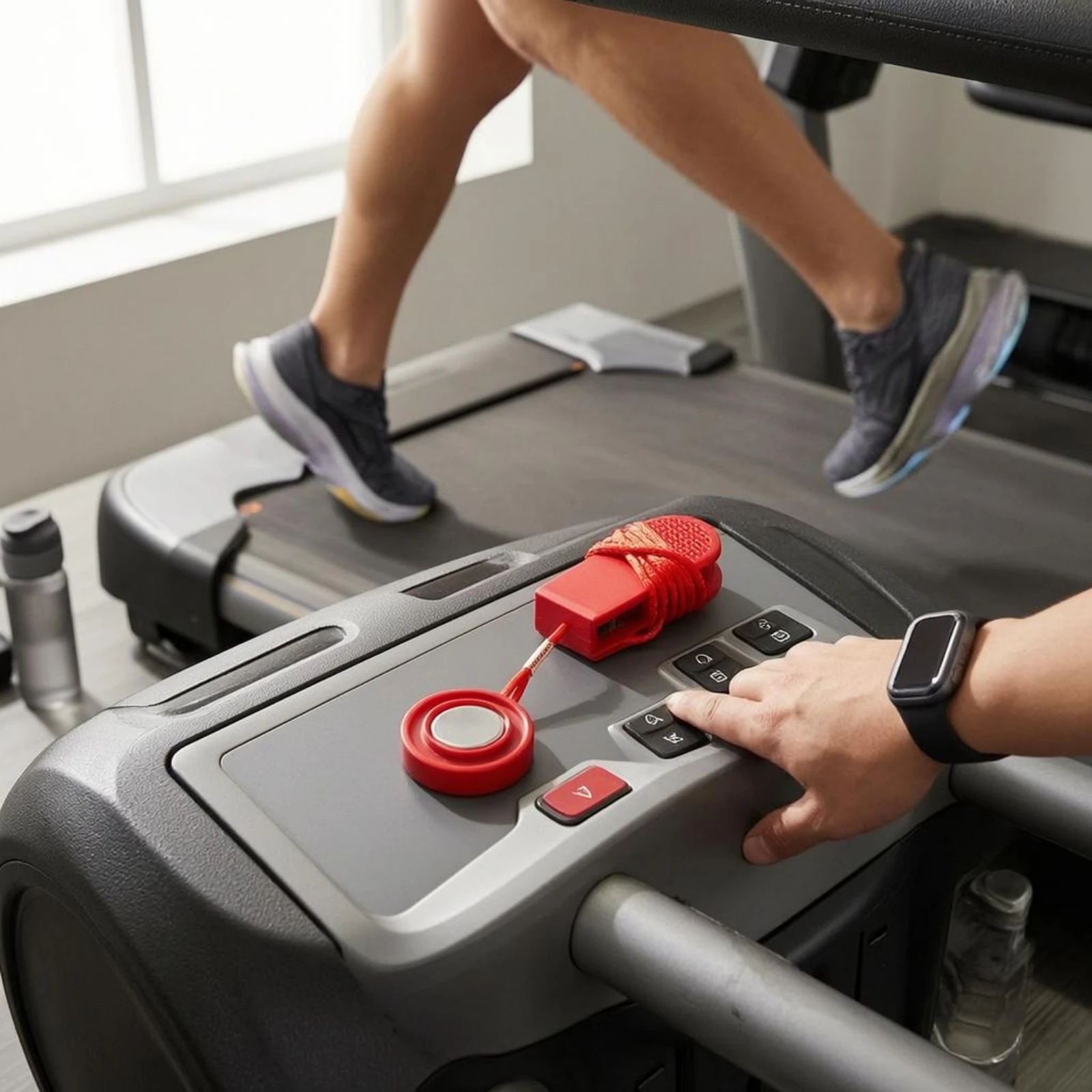 Treadmill Safety Key Replaceme - Home Gym Universal Machine 评论和价格