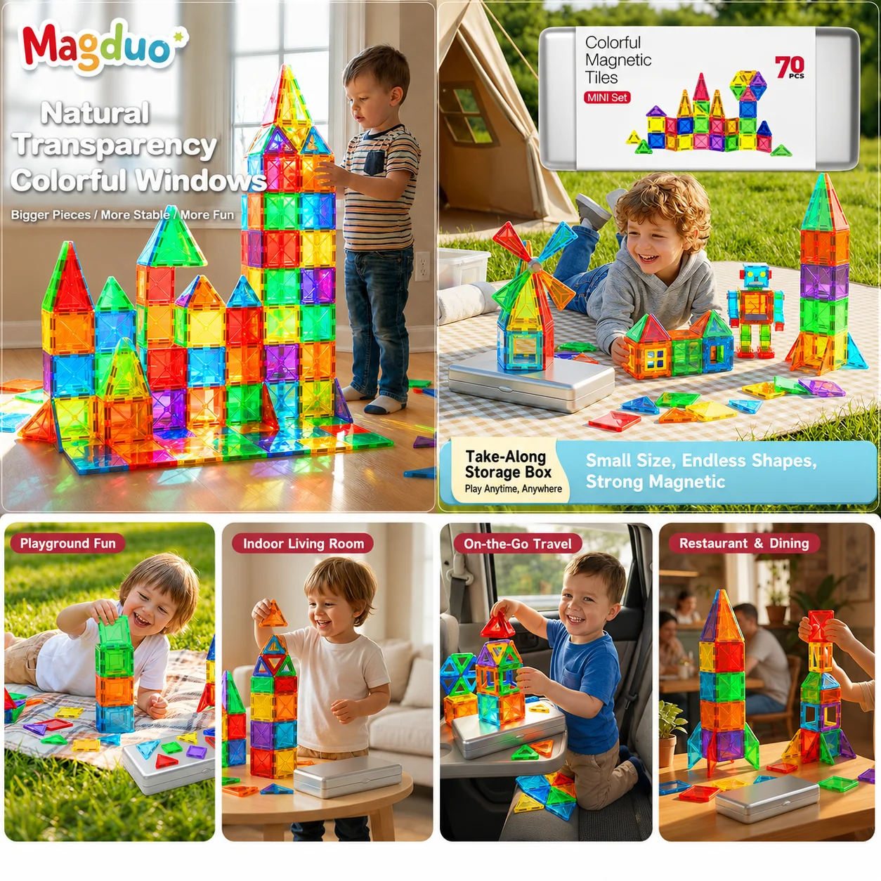 Magnetische tegels bouwstenen - Home Office Building recensie en prijs