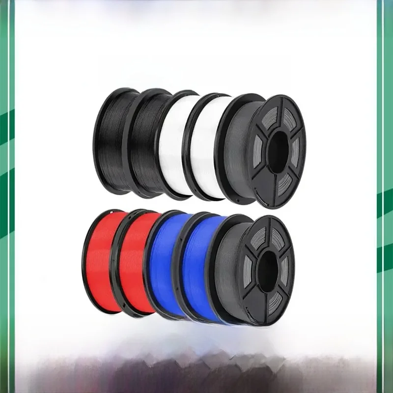 SUNLU 10KG PLA/ PLA Plus Filaments 10Rolls 3D Filament 1KG/roll 1.75mm 100% Filament Lines Up Neatly For 3D Printing From EU US — zdjęcie produktu 7