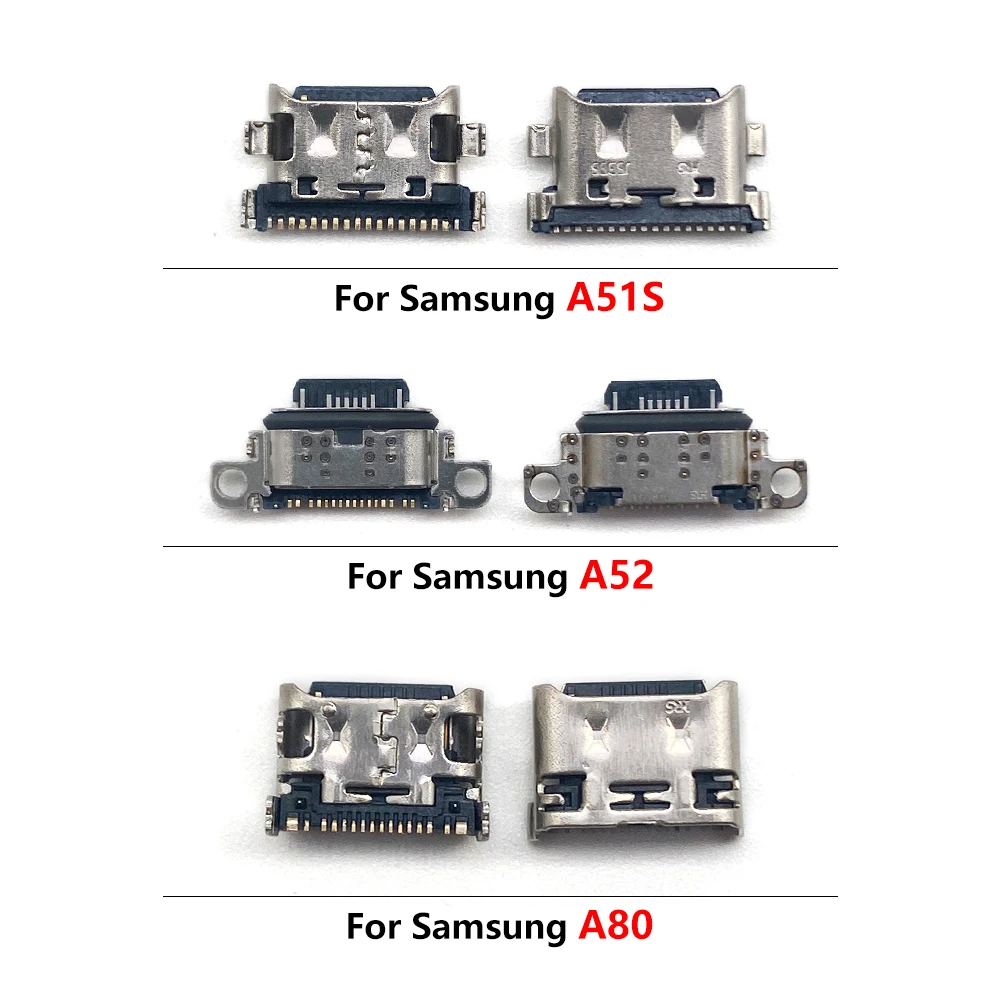 100Pcs Charger USB Charging Port For Samsung A01 A02 A02S A11 A10 A10S A12 A20 A20S A21 A21S A30S A50S A31 A71 A32 A51S A52 A70S