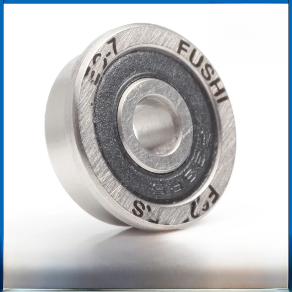F623RS łożysko 3*10*4mm ABEC-7 10 sztuk, F623-2RS zawór kulowy kołnierzowy łożyska dla VORON 0 ruch, zastosowanie w A/B jednostki napędowe koła XY wspólne — zdjęcie 2