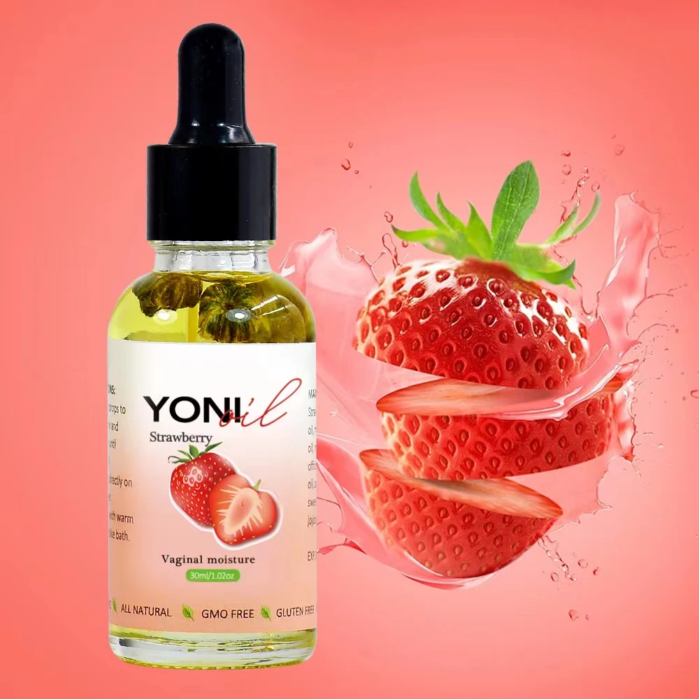 Fruit Natural Yoni Essential Oil Feminine Hygiene Moisturise Vagina Rejuvenation Tightening Detox For Lady Remove Odor