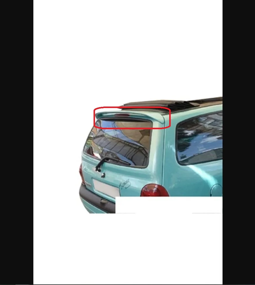 Spoiler For Renault Twingo - Auto Styling Chrome Body Kit Sill Trim Hood Protector Bumper Side Skirts Cover Mirror Tires Spare