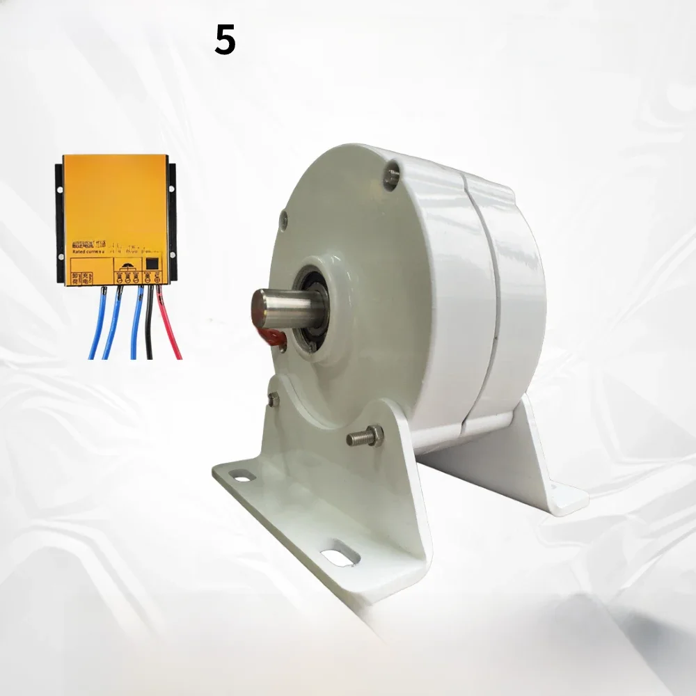 Permanente Magneet Generator 1000W Windturbine Generator 12V 24V 48V PMG Waterturbine Hydro Alternator Gratis Energie Kamperen 1KW - afbeelding 2