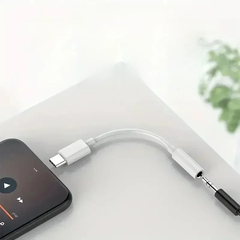 NNBILI 1-2 pièces USB Type C à 3.5mm Jack adaptateur pour écouteurs convertisseur de câble Audio pour IPhone 15 16 Pro Samsung Galaxy Huawei Xiaomi