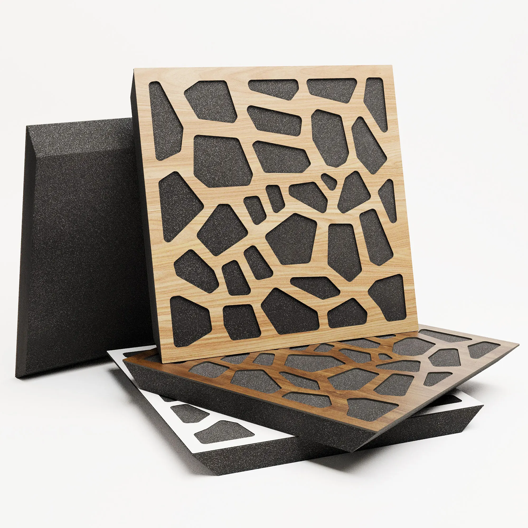Acoustic Panel \'\'Stone\'\' Basstrap Absorber Diffuser Bass Trap Diffusing Music Soundproof HIFI Recording Studio Professional Foam