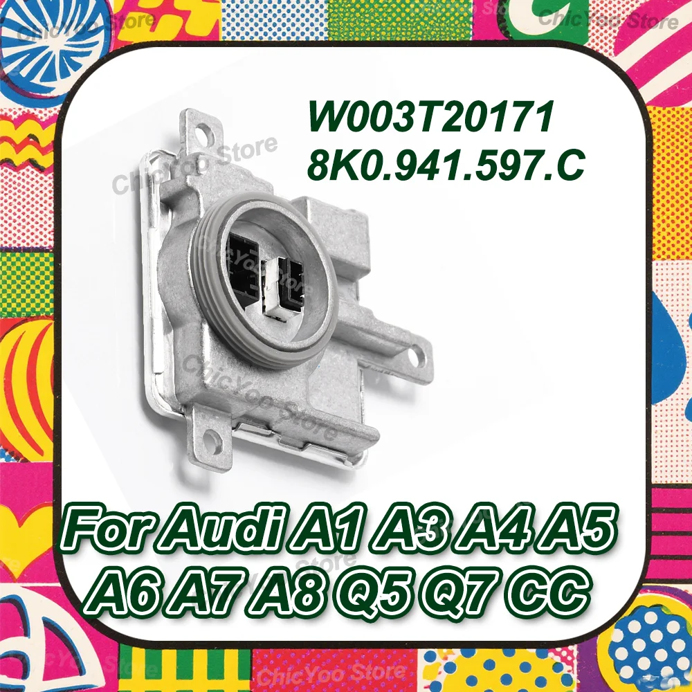 

Xenon Ballast Control Unit W003T20171 8K0.941.597.C For Audi A1 A3 A4 A5 A6 A7 A8 Q5 Q7 CC