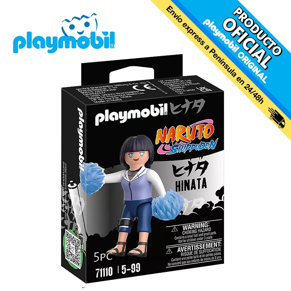 Playmobil Naruto Shippuden - Hinata, 71110, original, toys, boys, girls, gifts, collector, figures, dolls, shop, with box, new, man, woman, official license, clicks, famobil