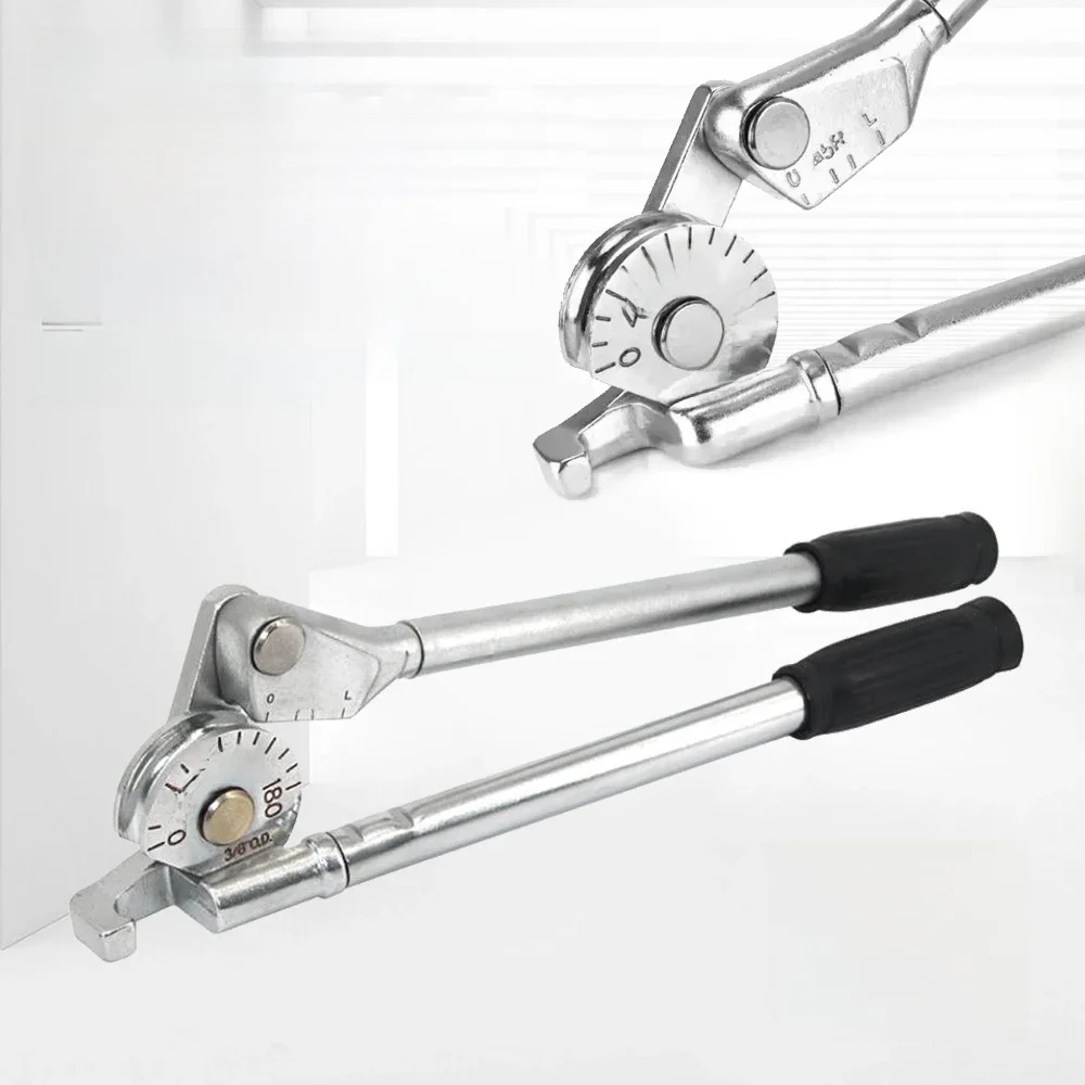 Cintreuse de tuyaux manuelle 8/10mm, pour climatisation, cuivre et aluminium, cintreuse de tubes 0-180 degrés