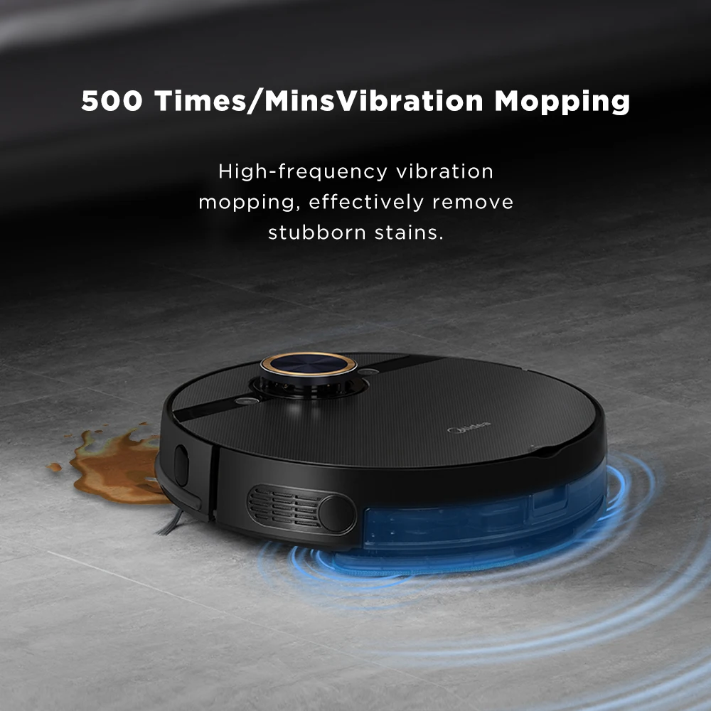 Midea M7 PRO เครื่องดูดฝุ่นหุ่นยนต์4000Pa ดูด5200MAh Vibrating Mopping หุ่นยนต์อัจฉริยะ App ควบคุมเครื่องใช้ไฟฟ้าภายในบ้าน