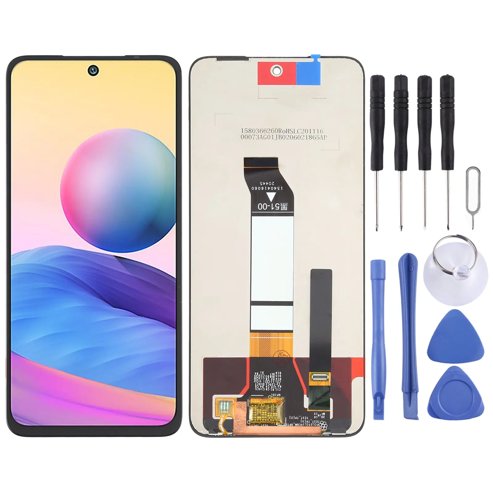 

6,5 ''новый Оригинальный дисплей для Xiaomi Poco M3Pro 5G/Note 10T 5G/Note 10 5G LCD M2103K19PG M2103K19PI ЖК сенсорный дигитайзер в сборе