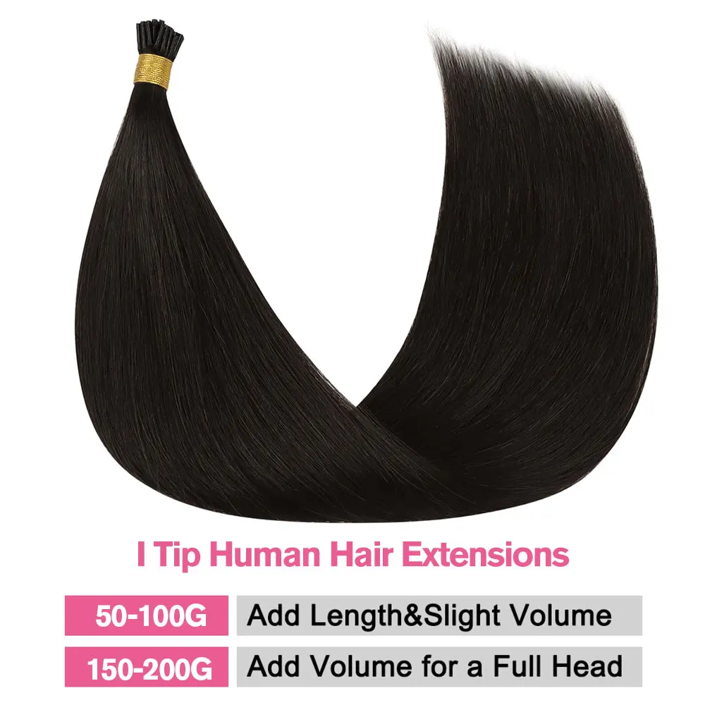 22 بوصة مستقيم I تلميح وصلات شعر الإنسان الطبيعي براون وصلات شعر أشقر الكيراتين كبسولة الشعر البشري الأصلي 50 قطعة