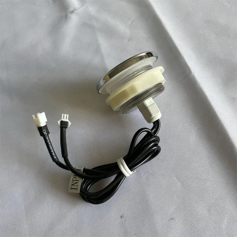 

Hot Tub Spa LED Lights IP68 Waterproof AC12V RGB Colorful Dia 46mm Out-cut