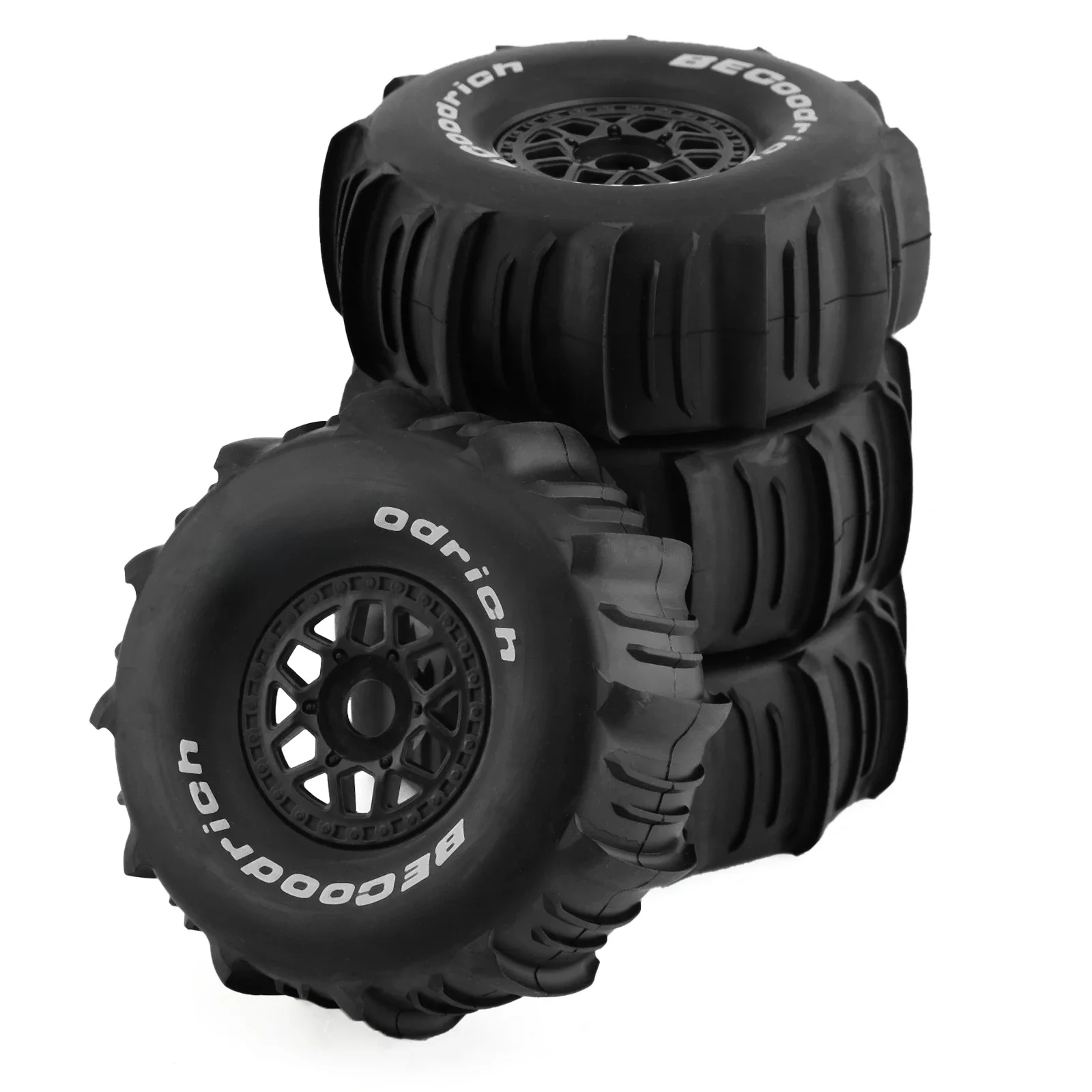 4 stuks 1/7 Desert Short Course Truck en Zandband OD138mm 17mm Wiel Hex voor ARRMA Mojave TRAXXAS UDR Yikong DF7 FS Off-road Bug - afbeelding 2