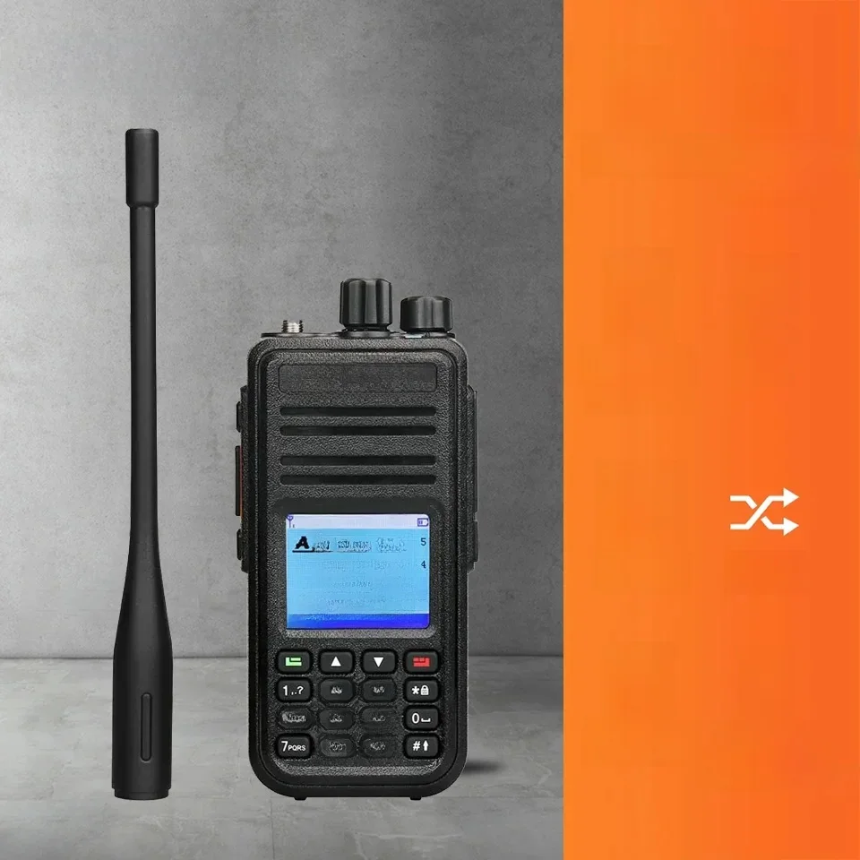 Retevis RT3S Walkie Talkie DMR Radio dalekiego zasięgu Walkie Talkie Camping Ham Radio UHF VHF GPS AES256 Szyfrowanie Cyfrowe Przenośne — zdjęcie produktu 7