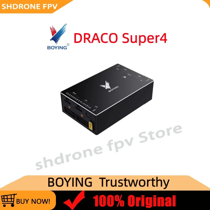 DRACO Super4 Industrial UAV Flight Controller Low Power Under 5W Support 12-28S Battery For Agricultural Survey RC Drone