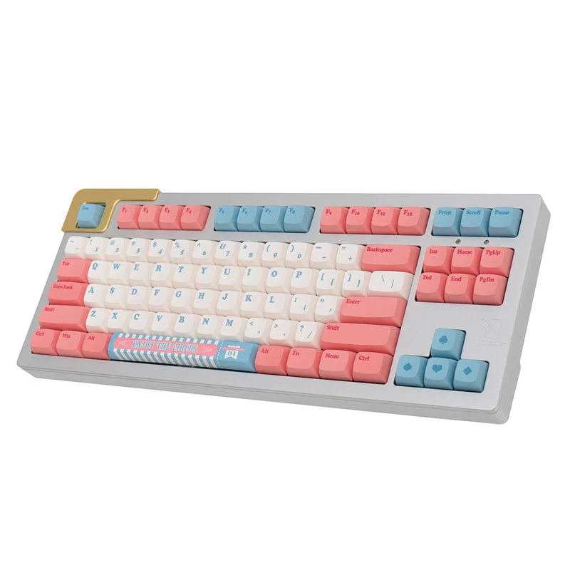 Circus Theme Keycap 139 Keys/Set PBT 5 Sides Dye Subbed Keycap For MX Switch Mechanical Keyboard XDA Profile Keycaps