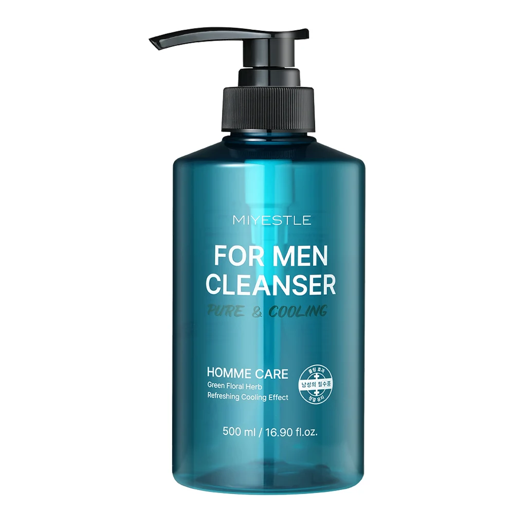 Miettow - Gel Íntimo Refrescante para Hombre, 500 ml, Ligeramente Ácido, No Irritante, con Ingredientes Puros, Gran Capacidad