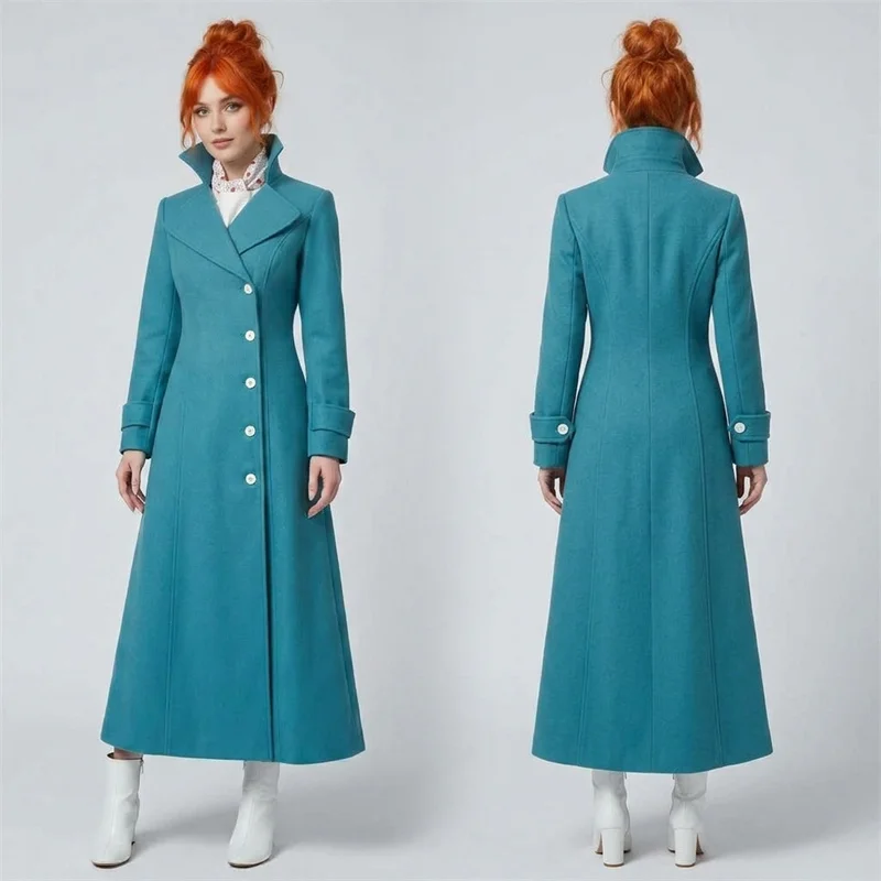 Anime Lucy Wilde Cosplay Costume Coat Long Trench Coat Scarf Full Set Halloween Role Play Performance Carnival Stage Suit Outfit