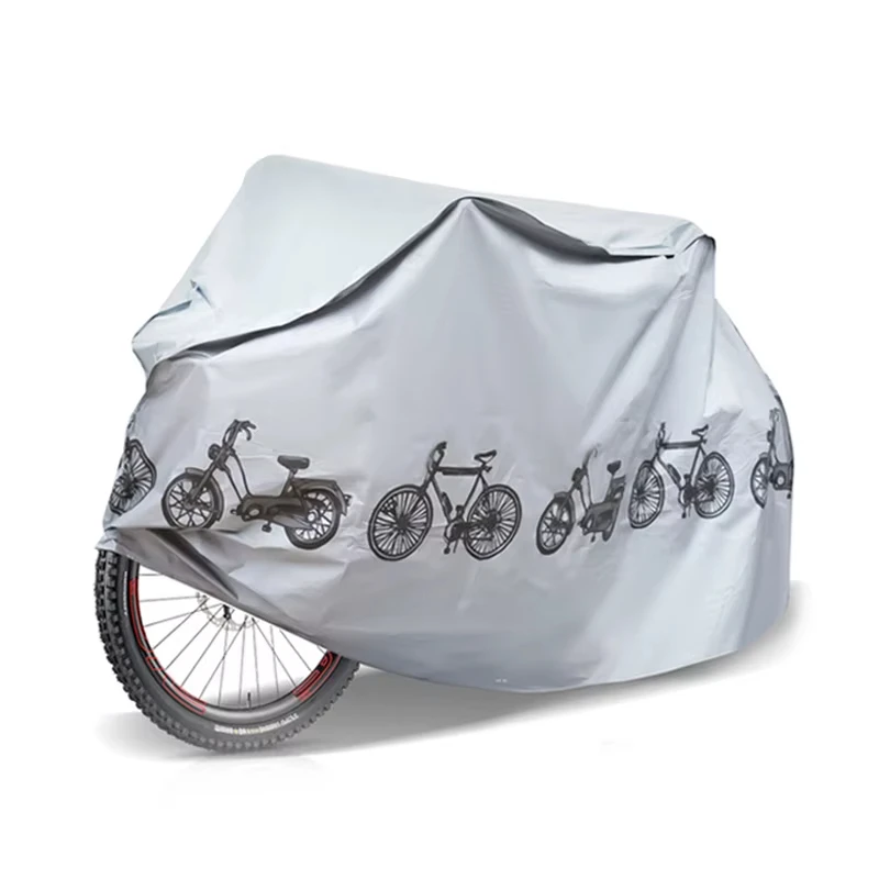 AliExpress NPY Bike Cover for 1 bikes Waterproof Outdoor Bicycle Covers PEVA Material Rain Sun Dust Wind Proof for Mountain Road Electric Bike
