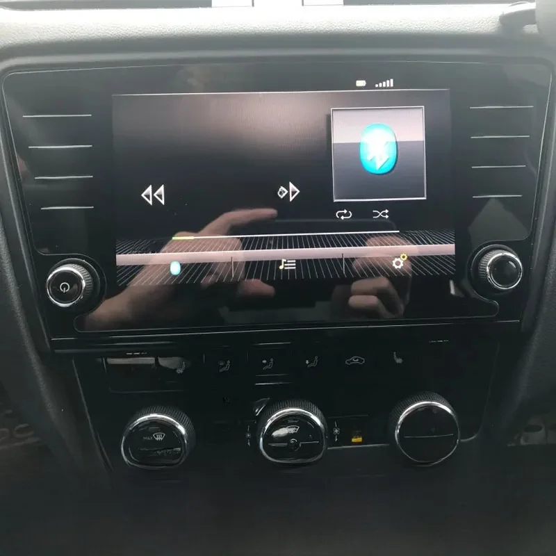 Osłona przed zwierzętami domowymi dla Skoda octavia A7 8 cal nawigacja samochodowa GPS akcesoria do wnętrza samochodu 2018 2019 rok — zdjęcie 2