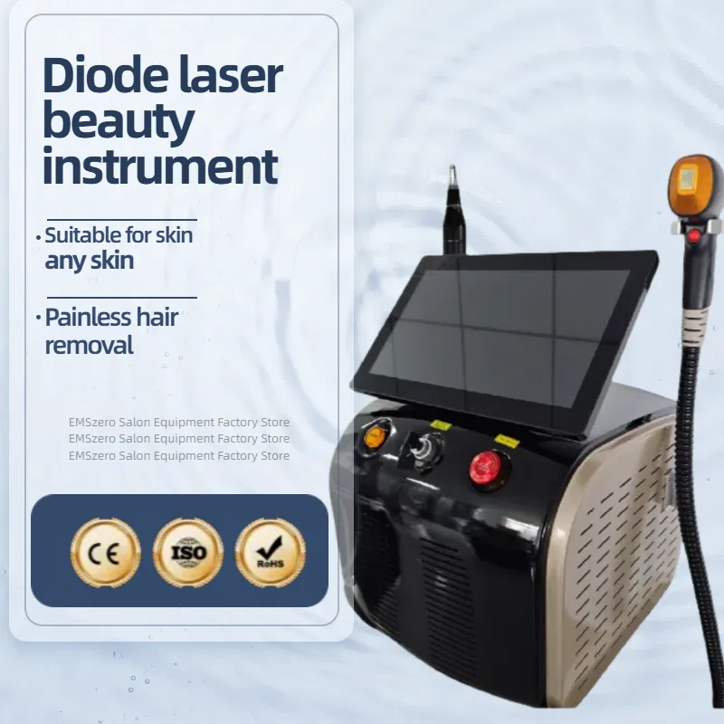 

3500W 808 diode Laser permanent Portable 2 in 1 picosecond laser tattoo remov and hair remov switched machine