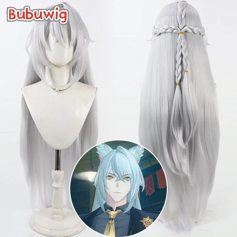 bubuwig-synthetic-hair-sevirian-lowell-cosplay-wigs-game-zenless-zone-zero-sevirian-lowell-80cm-silver-white-wig-heat-resistant