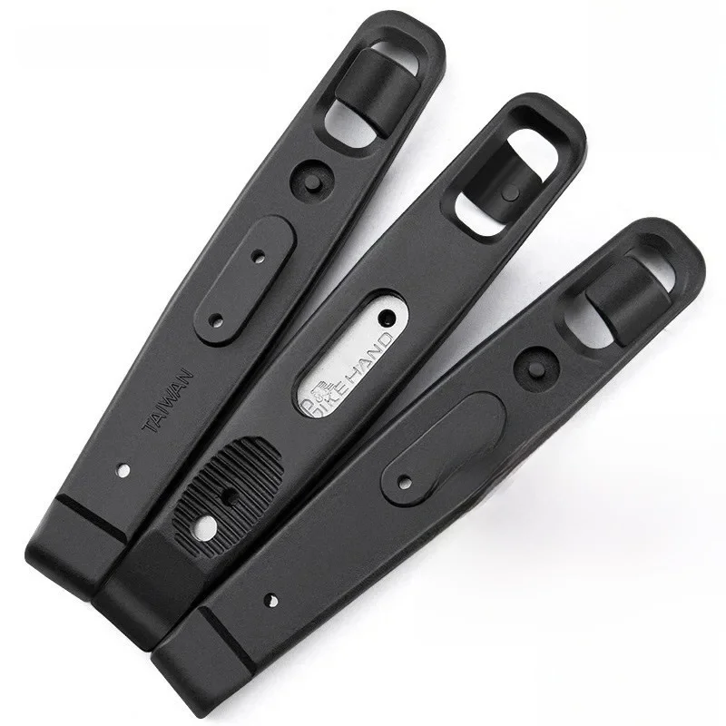 AliExpress NONE BIKE HAND 3 PCS Tire Lever Steel Core Bicycle Tyres Repair Tool Wear-resistant Crow Bar Metal Tire Spoon Bicycle Tyre Crowbar