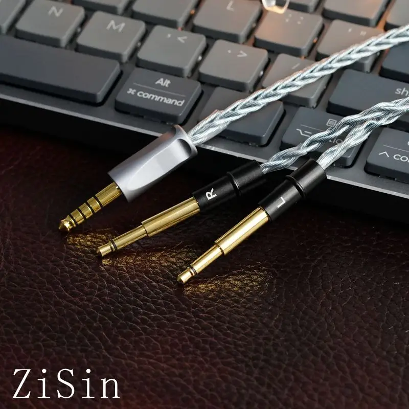 

ZiSin HIFI Headphone Cable for Meze 99 Classic/99 Noir/99 Neo/109 Pro/Liric XLR 4.4mm 6.35mm 2m 3m 5m