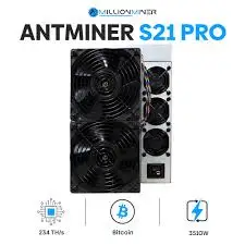 TA BEST OFFER Bitmain Antminer S21 Pro 234 TH