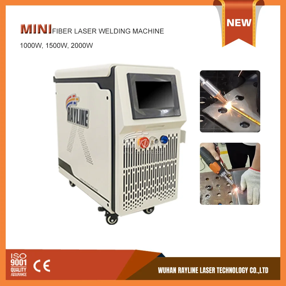 1500W/2000W Air Cooling Laser Welder 4 in 1 Strong Cutting Welding Cleaning Fiber Laser Welding Machine Air Cool LASER MACHIN