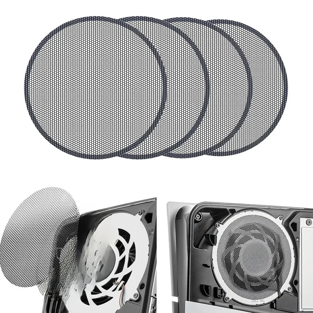 Filtre anti-poussière pour ventilateur de Console PS5 PRO, housse en maille anti-poussière en PVC pour Protection maximale, couvercle de filtre anti-poussière, accessoires de jeu