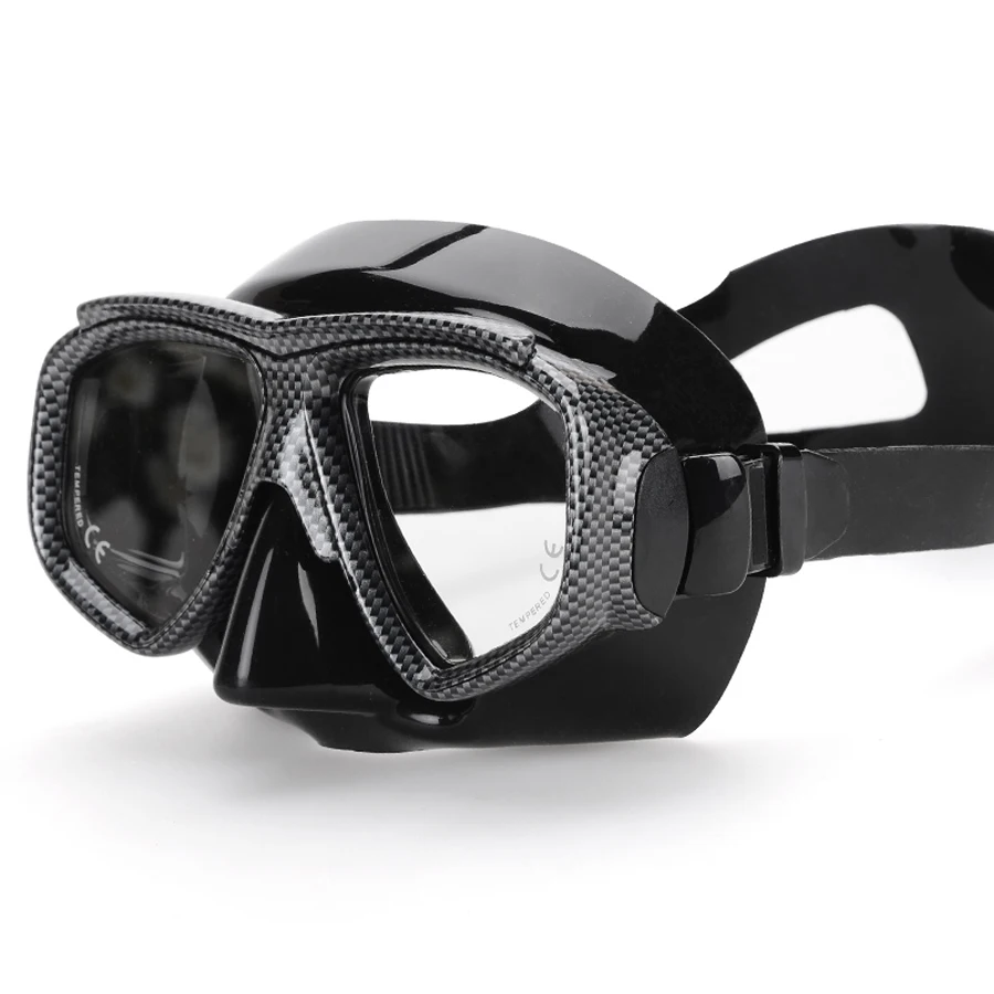 Myopia Scuba Diving Mask Snakeskin Anti Fog for Spearfishing Gear Swimming Masks Googles Nearsighted Lenses Short-Sighted