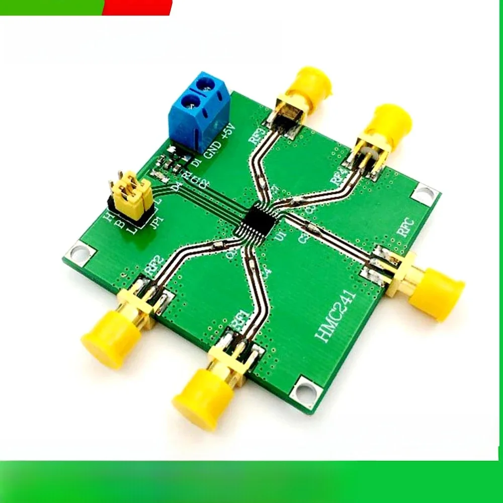 HMC241 SP4T DC-3.5GHz commutateur RF unipolaire quatre bandes de commutation commutateur RF pour amplificateur Radio amateur 2.4G 1.5G 915M 868M