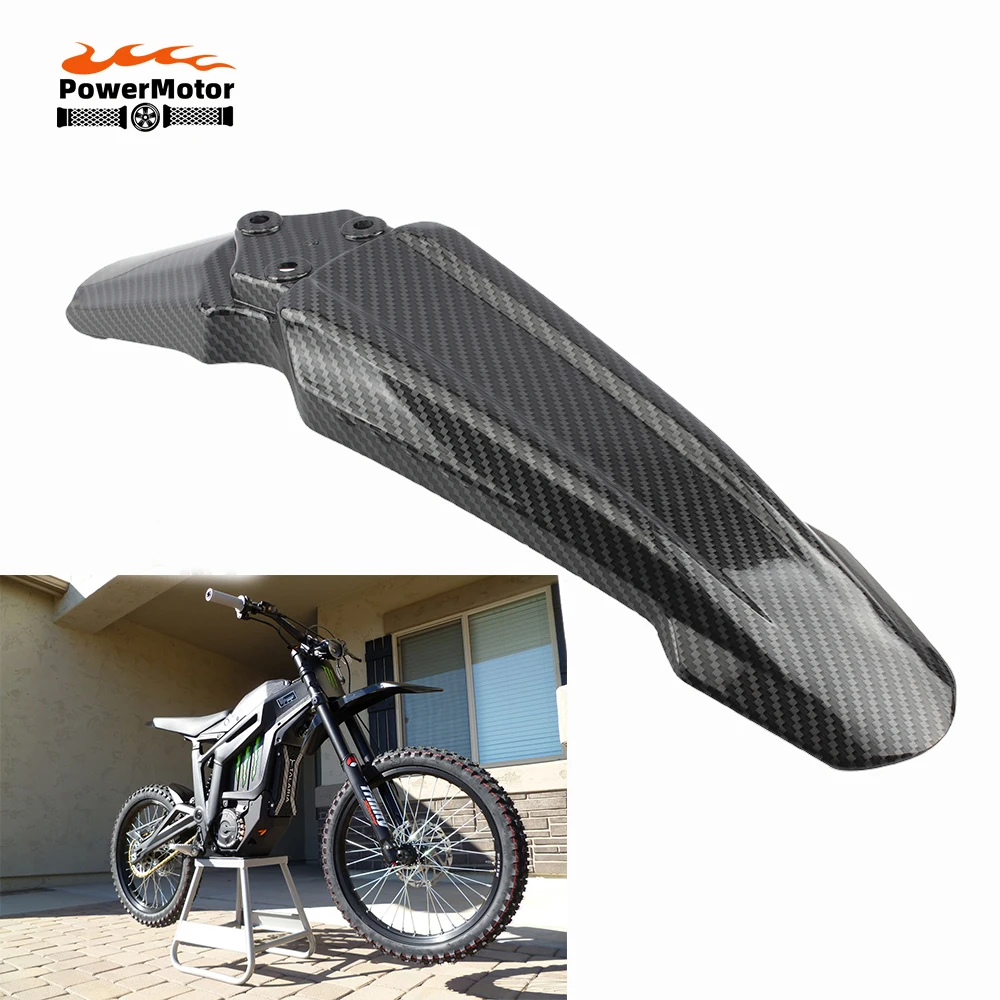 Guardabarros delantero para motocicleta, guardabarros para bicicleta eléctrica Surron Light Bee X S, 2020-2023, Dirt PitBike Enduro, accesorios de