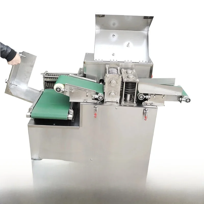 Meat Cutter Chopping Chicken Nugget Machine For Canteen Hotel Meat Processing Cutting Machine Meat Slicer ﻿