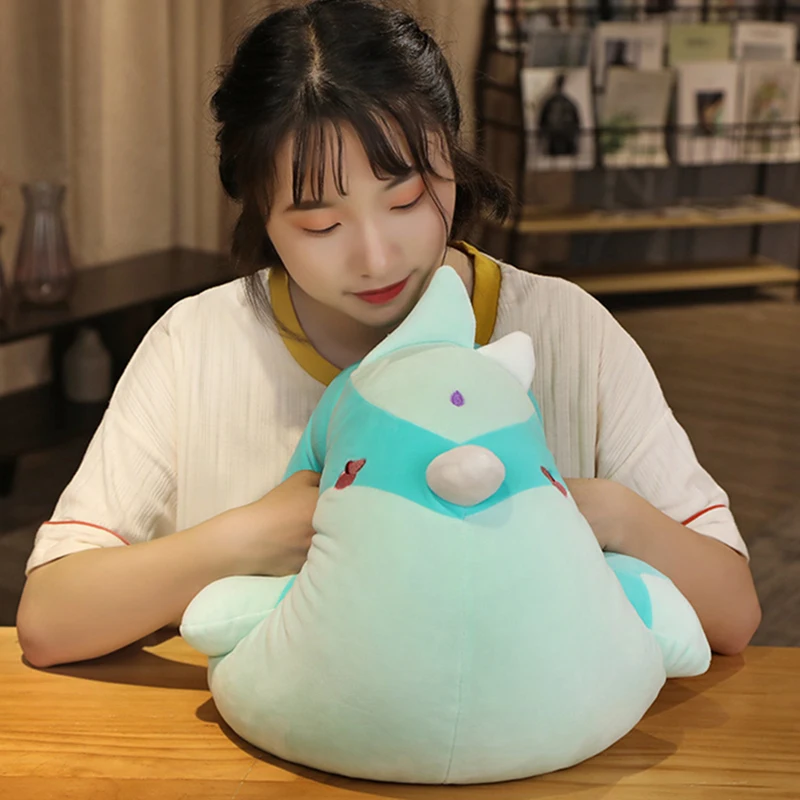 Impact Cosplay Xiao Teyvat Zoo Giant Bird Plush Keychain Anime Kawaii Mascot Props Gifts Collection