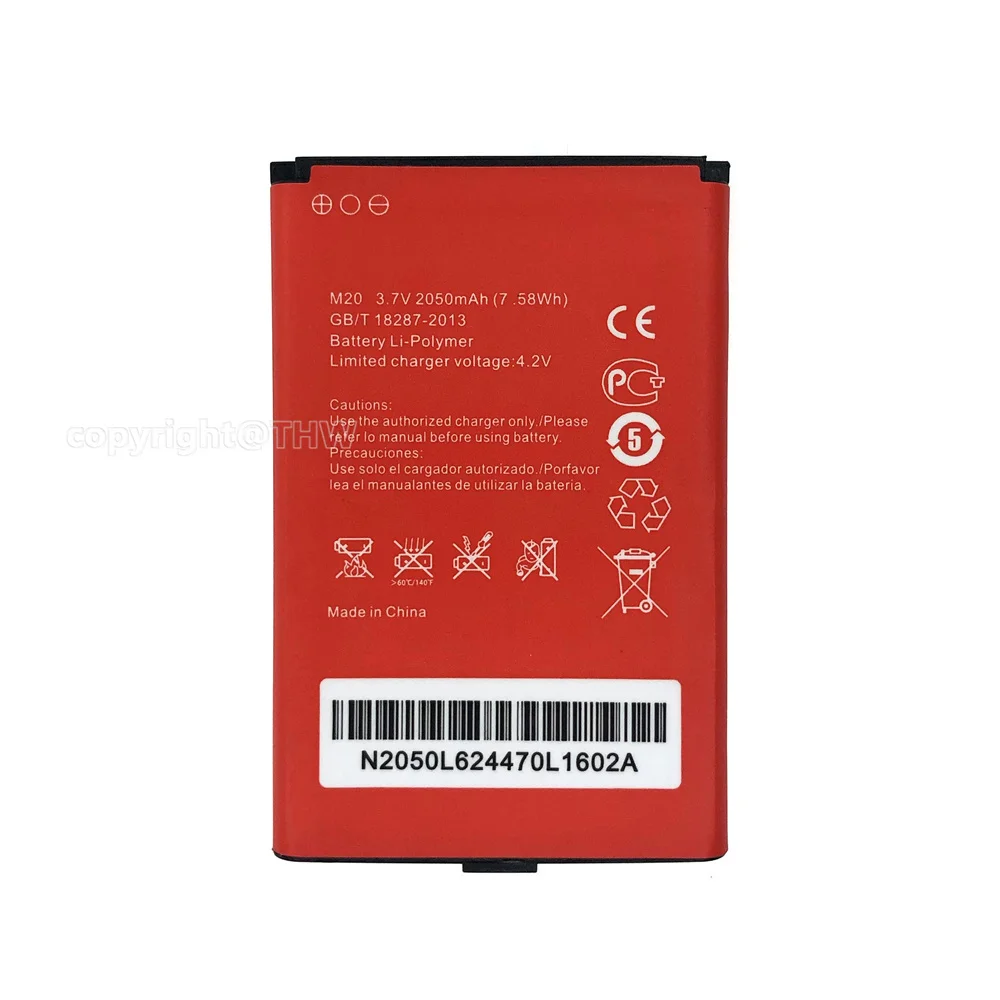 New Original 2050mAh M20 M20h Battery For ALTEL L02Hi 4G MiFi Wi-Fi LTE WIFI Router Hotspot Modem Batteria High Quality Battery