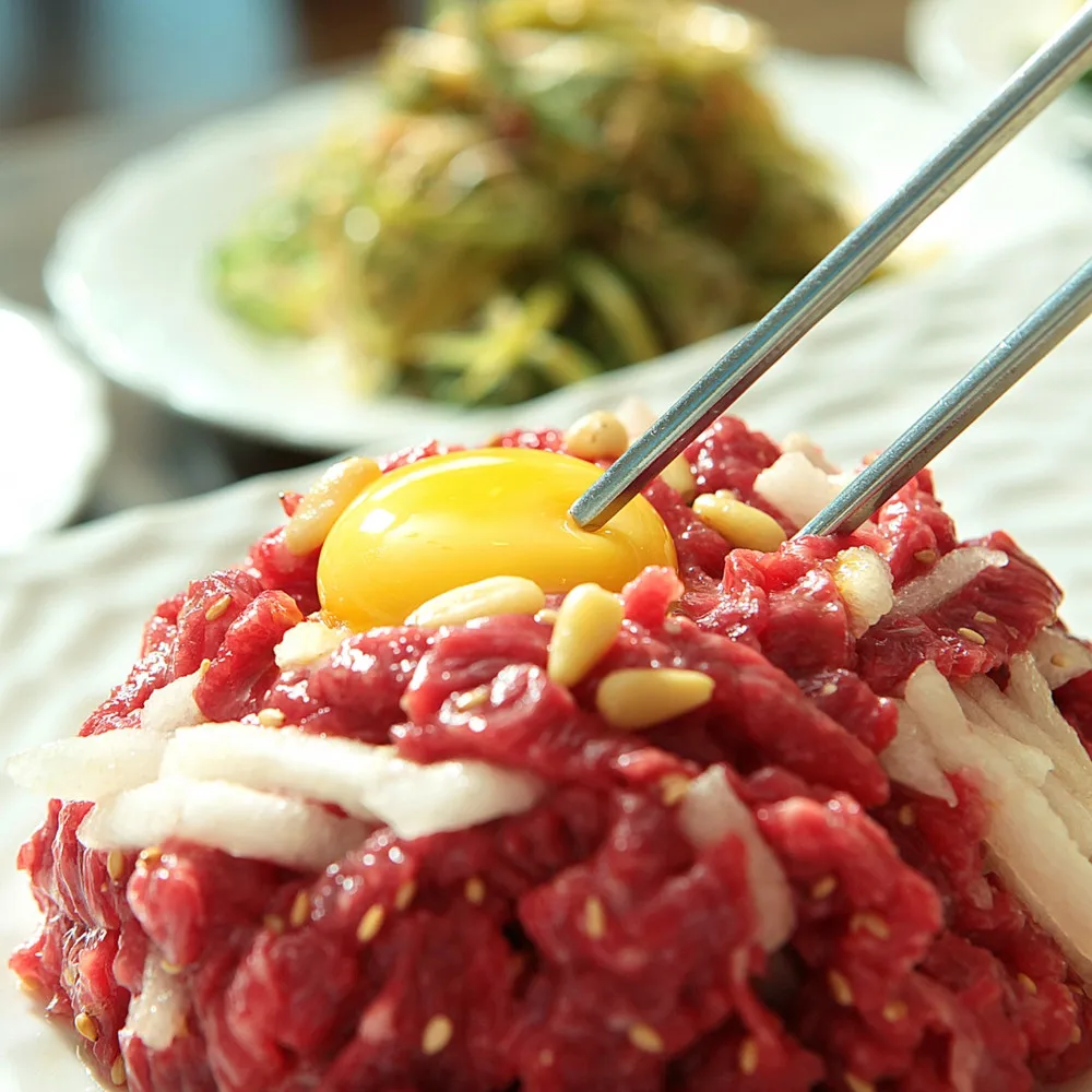 당일도축 대구 뭉티기 육사시미 뭉태기 육회